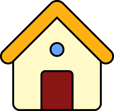 recommend clip art: Home Icon. House icon illustration.