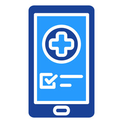 Fototapeta premium Healthcare Icon Single Vector Collection 