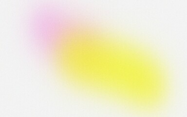Abstract transparent pastel yellow and pink gradient background.