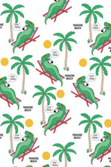 seamless background with birds