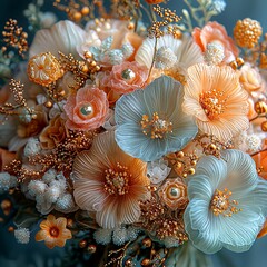 fractal flower background