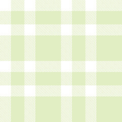 Bright white Tartan patterns fabric texture. Contemporary Vivid ecru Seamless Tartan