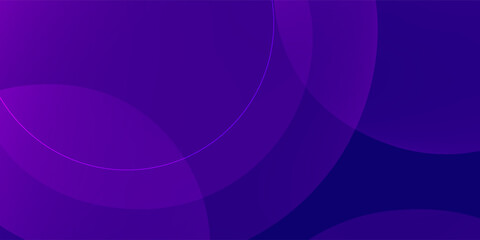 Minimal geometric background. Purple elements with fluid gradient. Dynamic shapes composition. Eps10 vector