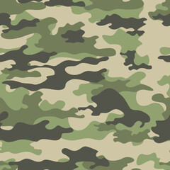 
military camouflage green background, seamless forest pattern