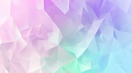 Fototapeta premium Pastel polygon abstract background.