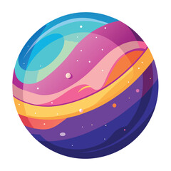 colorful-planet-galaxy-on-white-background