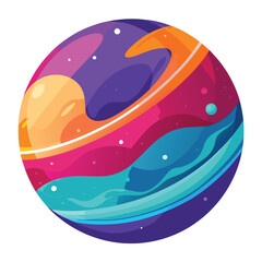 colorful-planet-galaxy-on-white-background