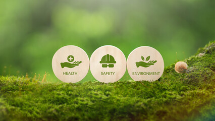 HSE Health, Safety, Environment Concepts that focus on accident prevention, environmental...