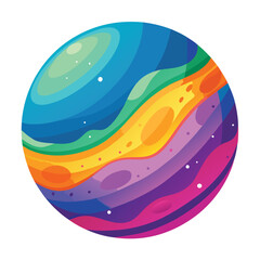 colorful-planet-galaxy-on-white-background