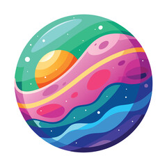 colorful-planet-galaxy-on-white-background