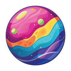 colorful-planet-galaxy-on-white-background