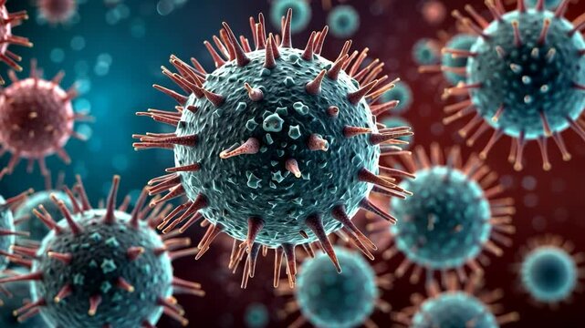 Envisioning Microscopic Adversaries: Detailed Visualization of Viral Morphology and Structure