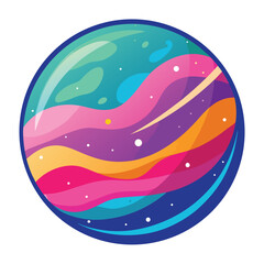colorful-planet-galaxy-on-white-background