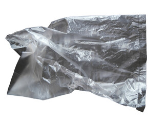 Fototapeta premium Plastic bag with alpha channel for overlays. Can be used as overlay elements for design projects. 