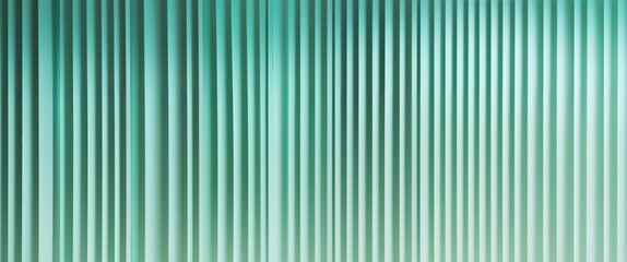 Obraz premium Teal and Green Vertical Stripe Texture Background