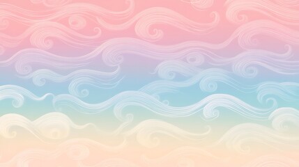 Pastel wave pattern background. (1)