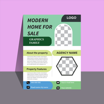 fiyer design modern busines template.( free download )