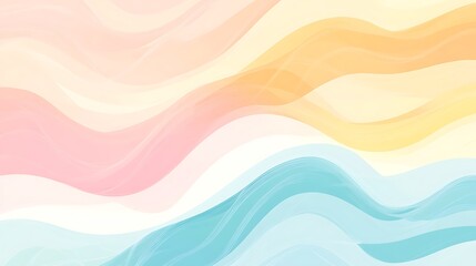 Pastel wavy abstract background. (5)