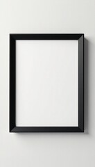 Subtle black frame, bright white mat, ready to display , gallery, border