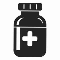 Health icon on white background
