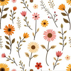 seamless floral background