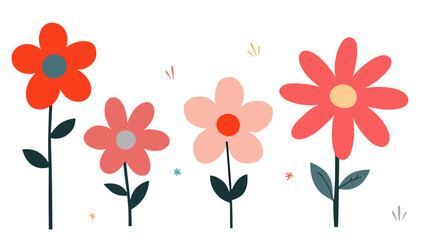 floral background with flowers
