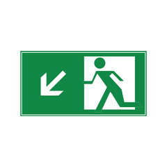 Emergency Exit Sign