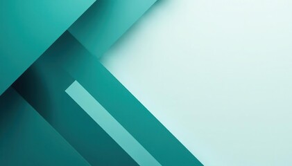 Abstract geometric teal and grey, modern minimalist design, home, simple