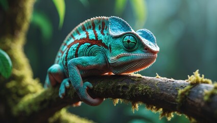 Obraz premium The Chameleon is a type of chameleon that originates from.