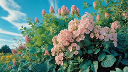 The evergreen Silky Spurge is a popular choice in gardens because of its soft texture and fragrant clusters of flowers.