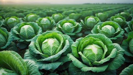 Fototapeta premium The Cabbage Garden