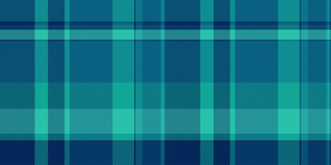 Seamless teal and navy plaid pattern.  Perfect for textile design, website backgrounds, or fashion projects.
