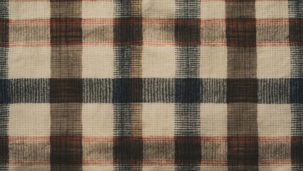 The fabric features a checkered design. Background and cell pattern. Cellular tissue background. Cell pattern.