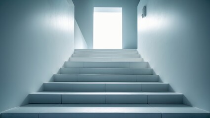 Obraz premium Staircase leading to the light