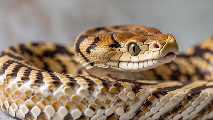 Obraz premium python skin snake