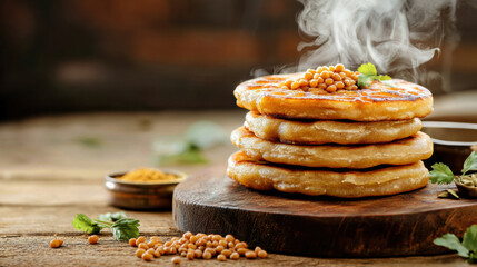 Traditional Indian Puran Poli Preparation with Authentic Ingredients