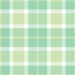 Deep light grey green Tartan patterns fabric texture. Contemporary Autumn light teal Seamless Tartan