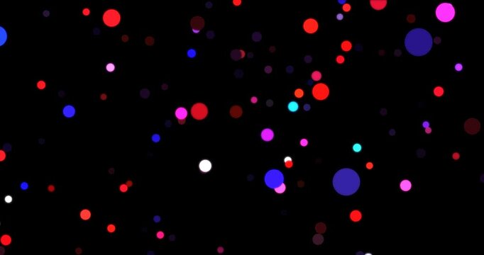 abstract colorful confetti background