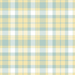 Plaid pattern seamless. Fire silver & Light pale peach Tartan Fabric Design. 