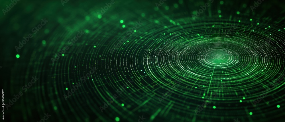Poster Cybersecurity Quantum Radar Immersive Digital Defense Visualization with AI-Powered Threat Detection and Next-Gen Surveillance Technologies
