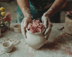 Artisan Craft Revival Mindful Ceramic Shaping Reveals Tactile Wellness Trend in Slow Living Movement for Creative Professional Development