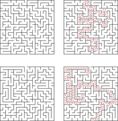 Complex Maze Puzzles Solutions, Paths, Challenges, Logic, Games, Brain Teasers, Difficulty, Strategy