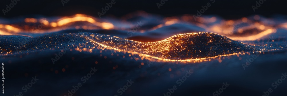 Aufkleber luminous dna helix visualization cutting-edge genomic research imagery with molecular precision, fut