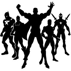 Superhero Silhouette 