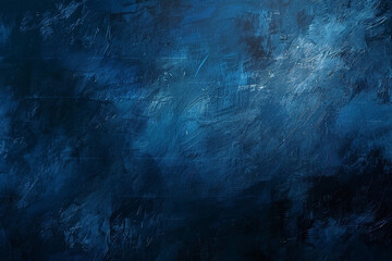 Ultra Realistic Grunge Painting on Dark Blue Background, No Shadows