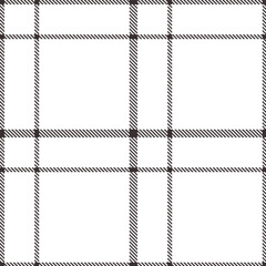 Rich dark grey Tartan patterns fabric texture. Contemporary Traditional white Seamless Tartan