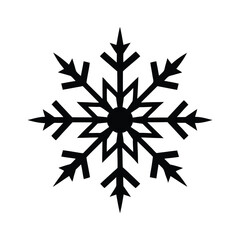 snowflake isolated on white background