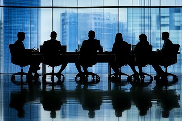 Business people having casual discussion during