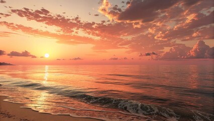 sea beaz sun rize in the morning