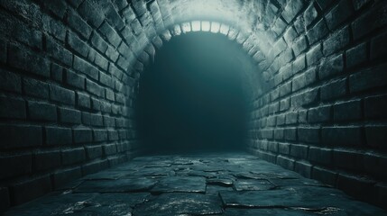 Old underground tunnel.